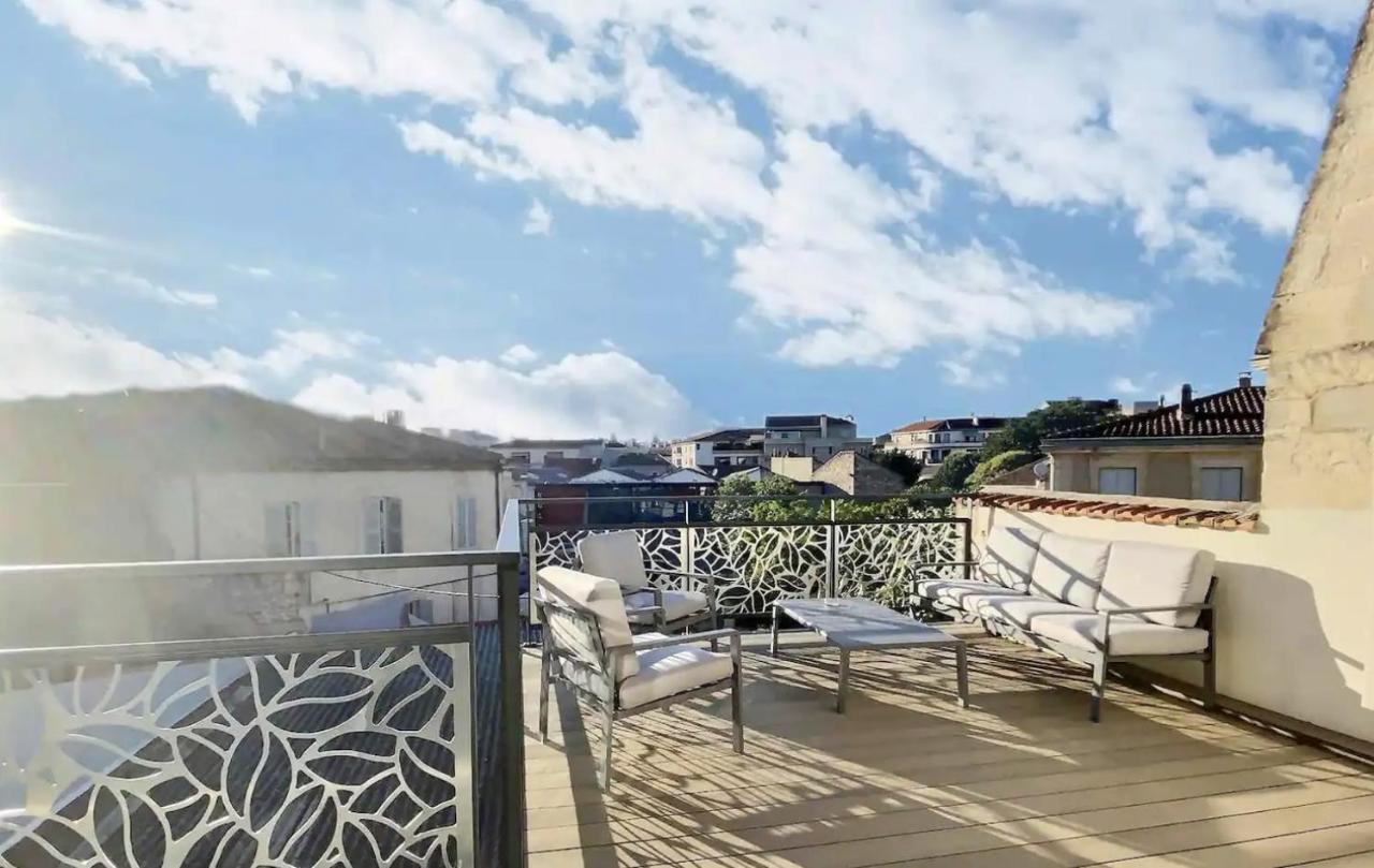 Appartamento Duplex 120M2 Terrasse Vue Sur Nîmes Esterno foto